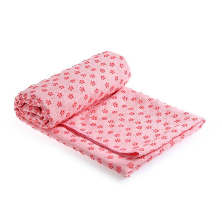 Non-Slip Yoga Mat Cover Towel – 183x63cm, 10 Colours