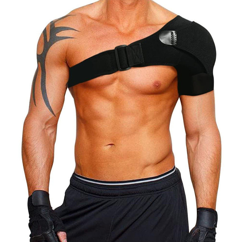 Adjustable Shoulder Brace & Compression Support – Anti-Strain Sports Protection