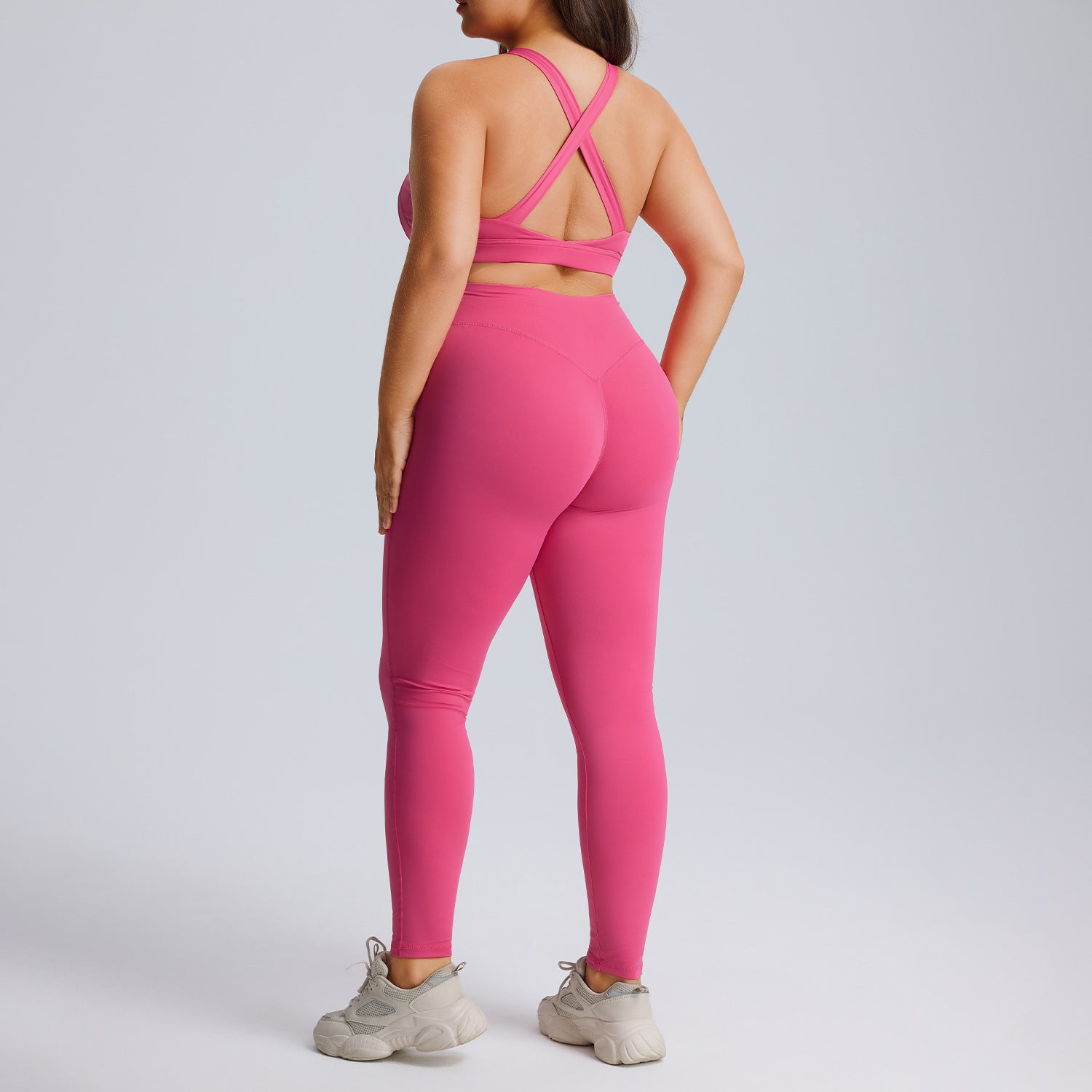 Women's Fitness Yoga Set — Sports Bra & Long Pants (Sold Separately or as a Set)