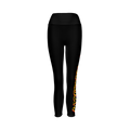 Women's Cloud-Like High-Rise Leggings – Black/Yellow