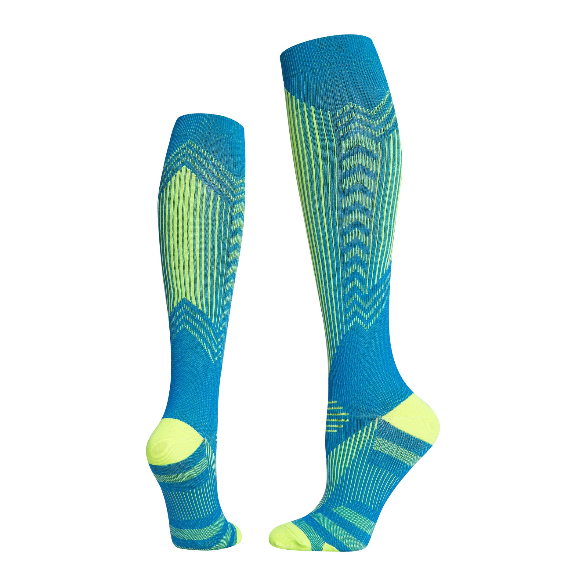 Reflective Compression Running Socks – High Leg Sports & Cycling Socks