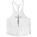 Men's Pure Cotton Muscle Vest — Deep-Cut Bodybuilding Tank