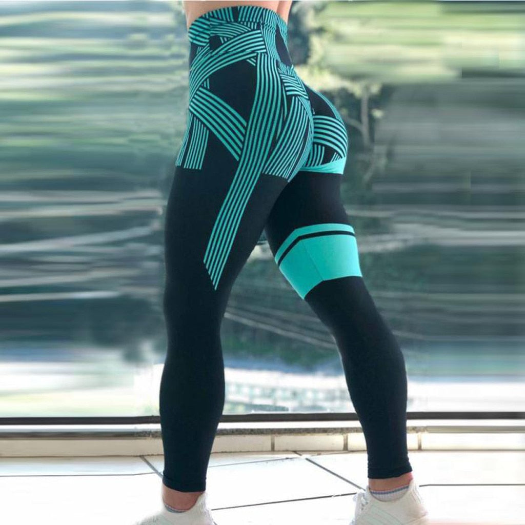 Women's Seamless High Waist Push Up Leggings — Yoga, Gym & Sport