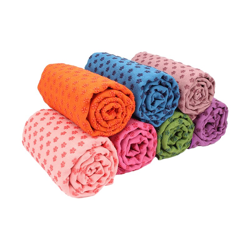 Non-Slip Yoga Mat Cover Towel – 183x63cm, 10 Colours