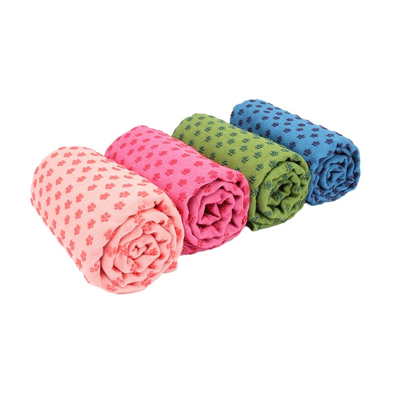 Non-Slip Yoga Mat Cover Towel – 183x63cm, 10 Colours