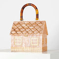 House-Shaped Acrylic Box Clutch