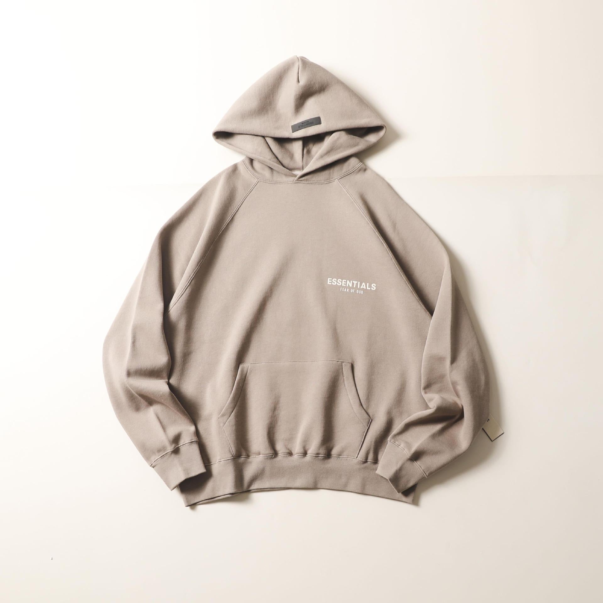 Flocking Letter Print Raglan Hoodie