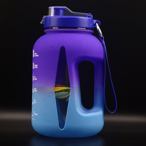 2.2L Frosted Gradient Sports Water Bottle – Fitness & Outdoor