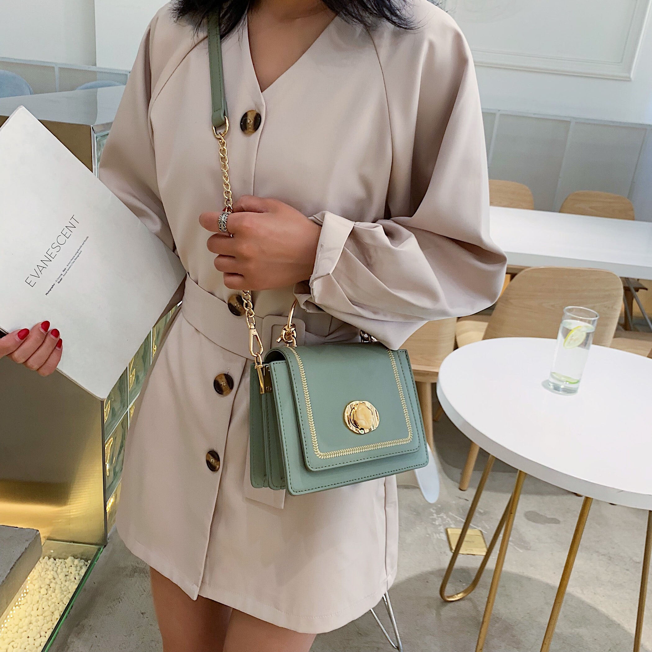 Mini Leather Crossbody Bag