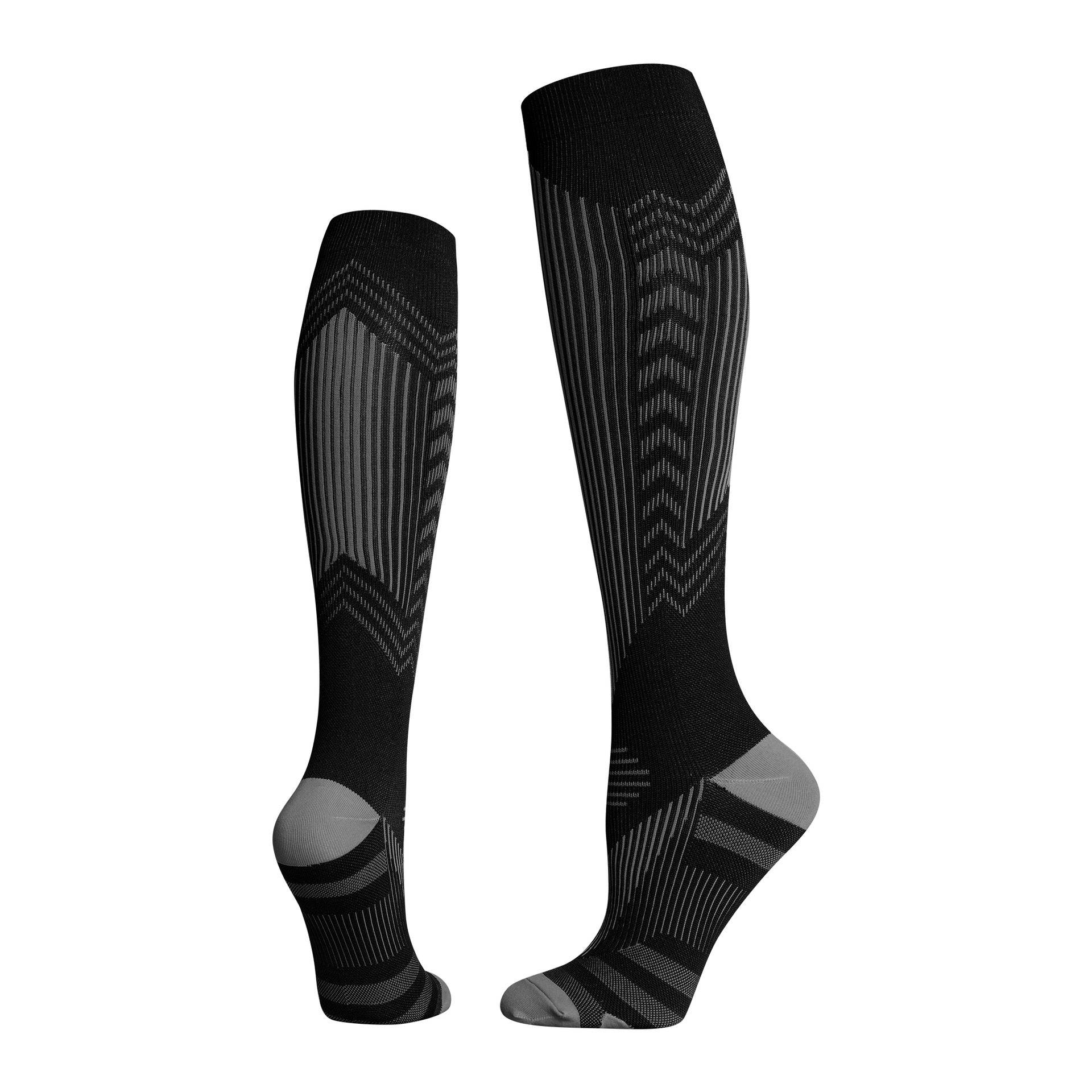 Reflective Compression Running Socks – High Leg Sports & Cycling Socks