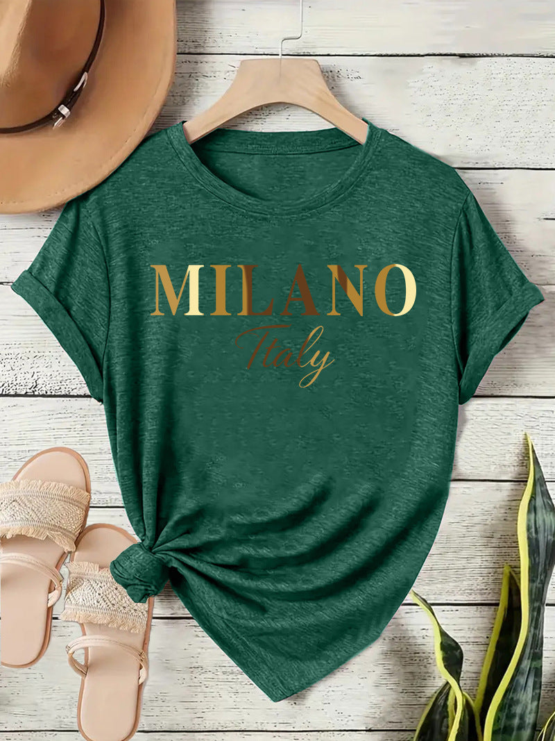 Women's Milano Print Short-Sleeve T-Shirt