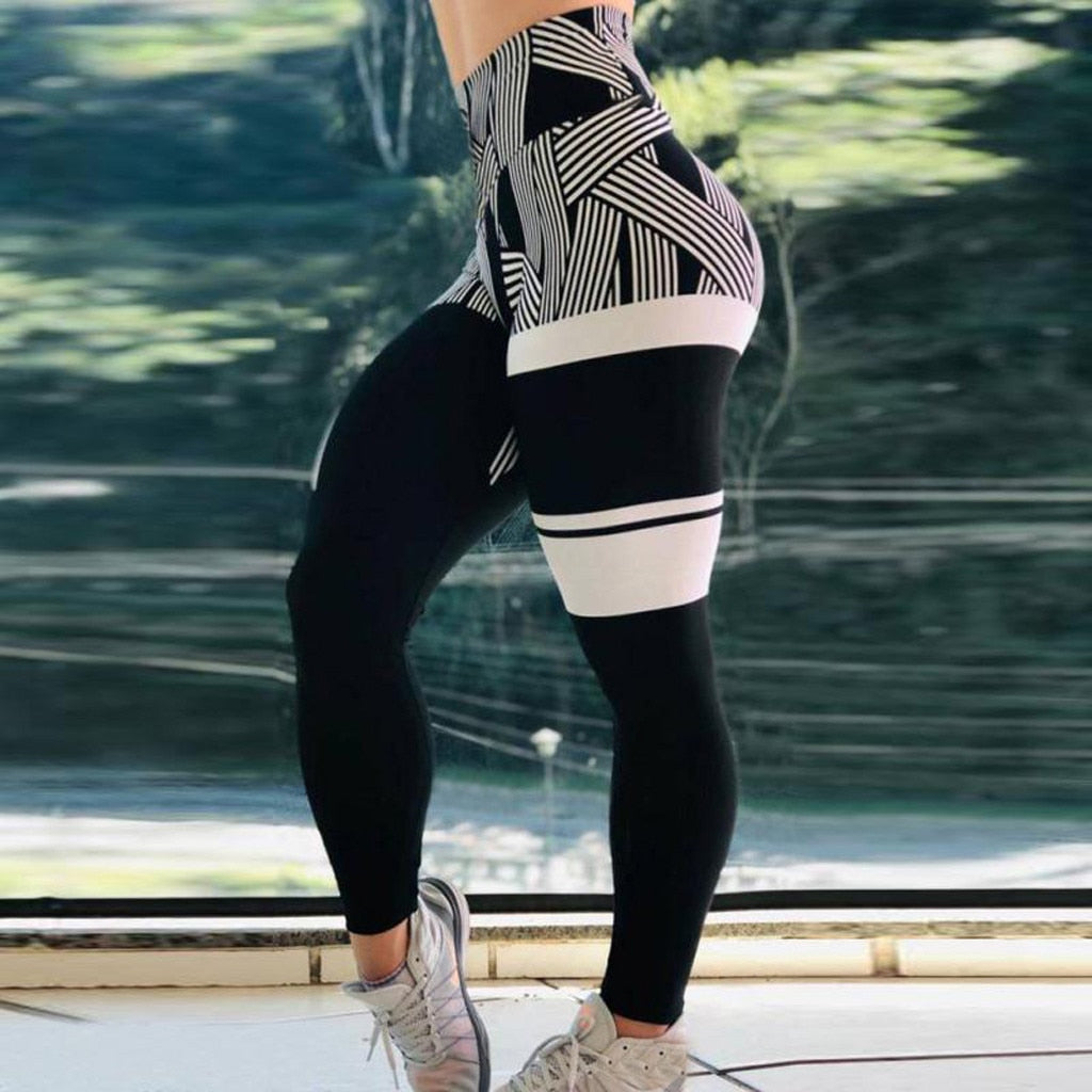 Women's Seamless High Waist Push Up Leggings — Yoga, Gym & Sport