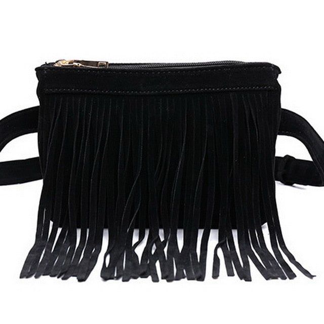 Vintage Tassel Waist Pack