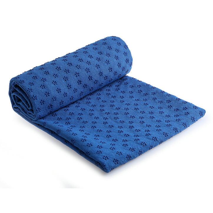 Non-Slip Yoga Mat Cover Towel – 183x63cm, 10 Colours