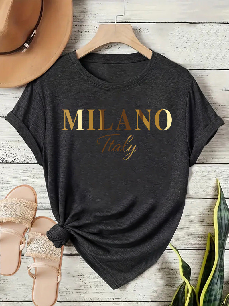 Women's Milano Print Short-Sleeve T-Shirt