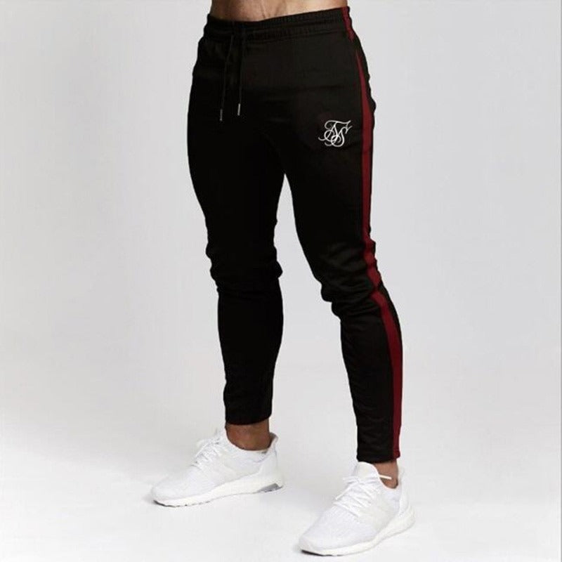 Men's Slim Fit Ankle Strap Fitness Pants