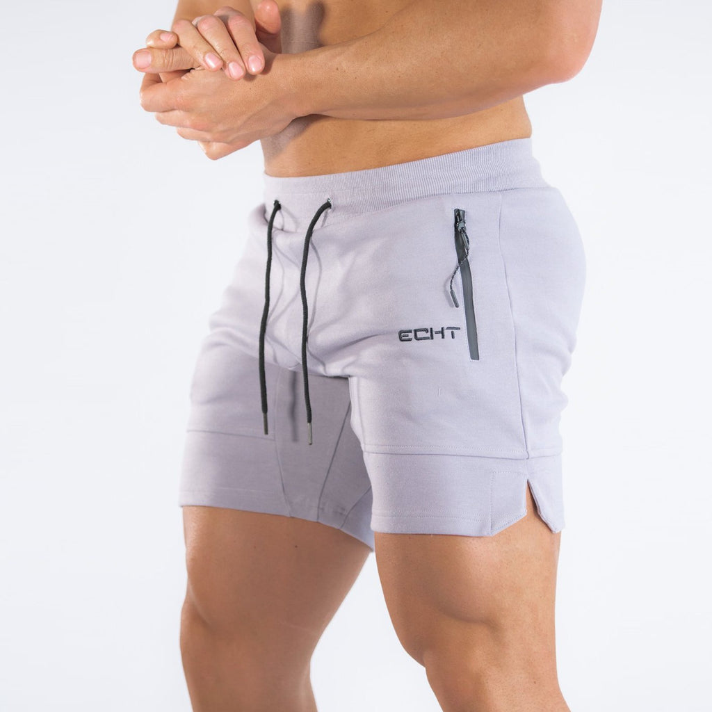 Men's Running Zipper Pocket Shorts — Mesh Breathable Fitness Training & Beach Shorts