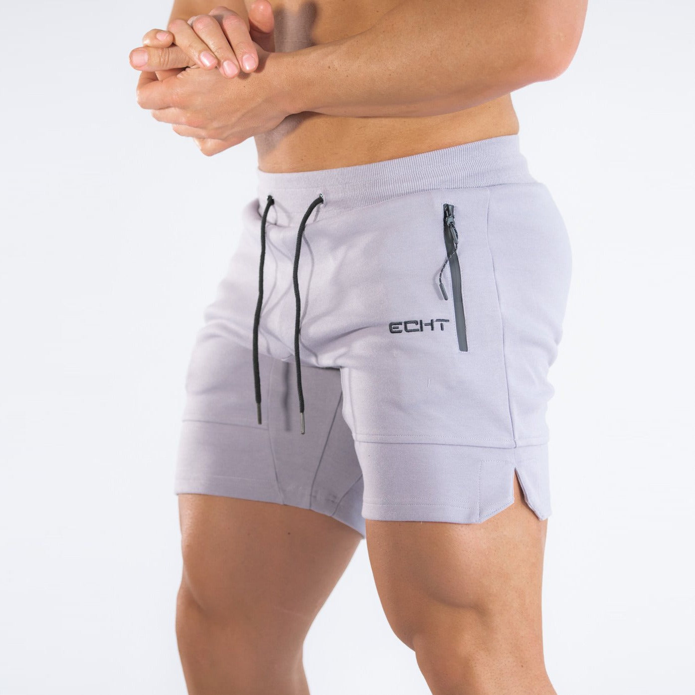 Men's Running Zipper Pocket Shorts — Mesh Breathable Fitness Training & Beach Shorts