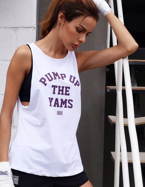 Women's Quick-Dry Yoga & Fitness Tank Top — Breathable Sleeveless Running Vest