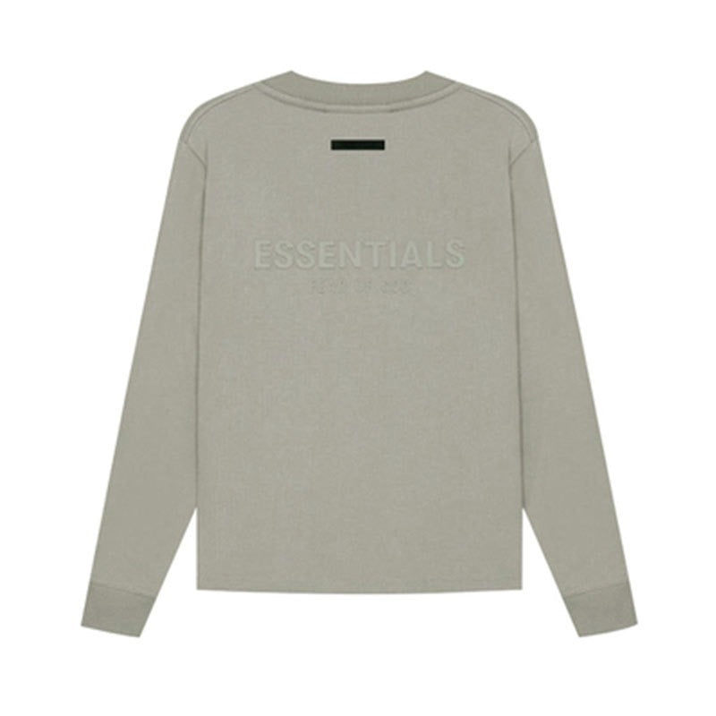 Pressure Glue Letter Print Long Sleeve T-Shirt