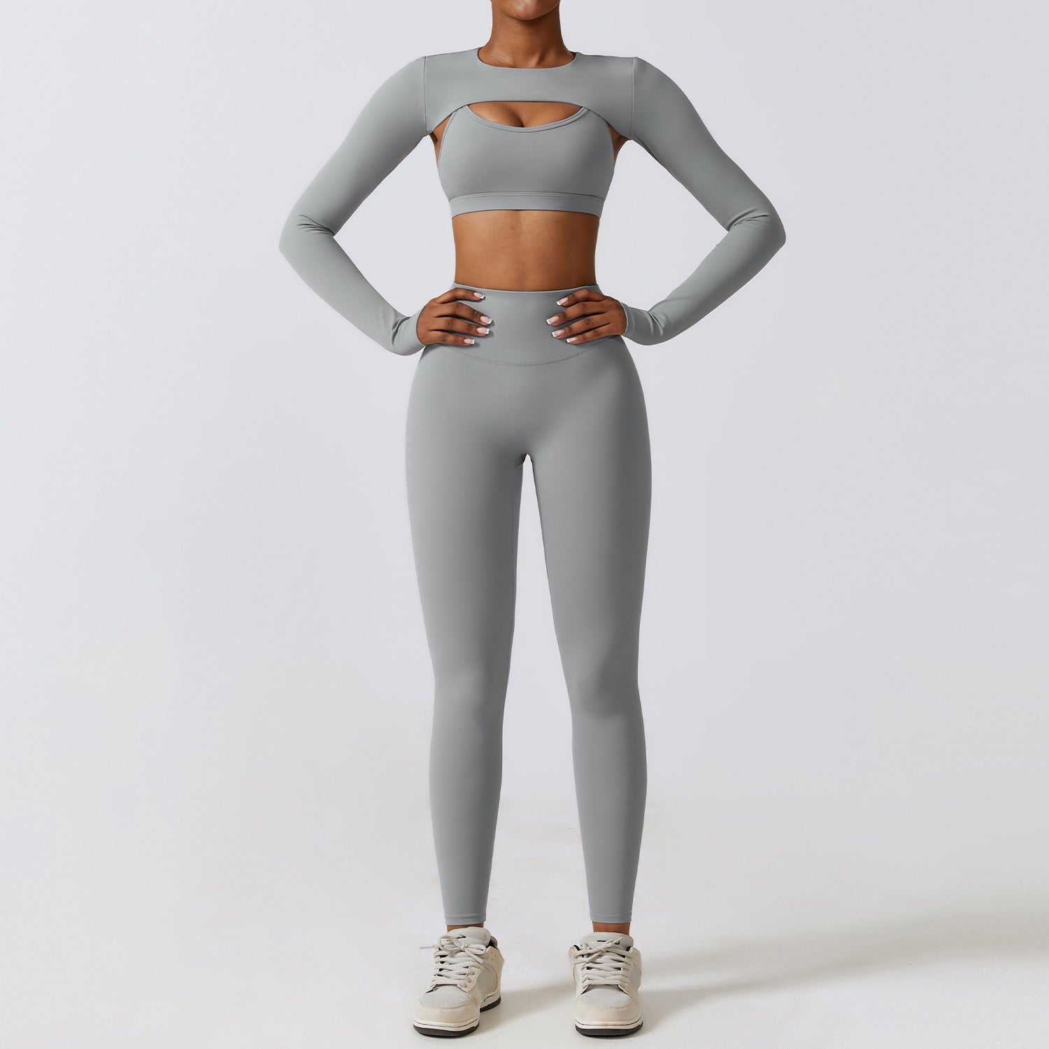 Women's 3-Piece Yoga Fitness Set — Bra, Camisole & Pants