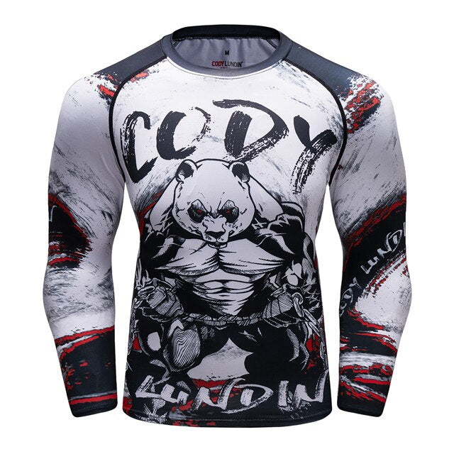Men's MMA Compression Rashguard T-Shirt