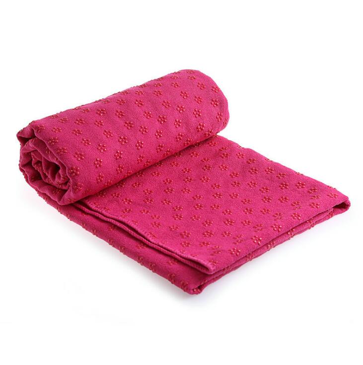 Non-Slip Yoga Mat Cover Towel – 183x63cm, 10 Colours