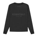 Pressure Glue Letter Print Long Sleeve T-Shirt