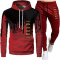 Men's Hooded Tracksuit Two-Piece Set