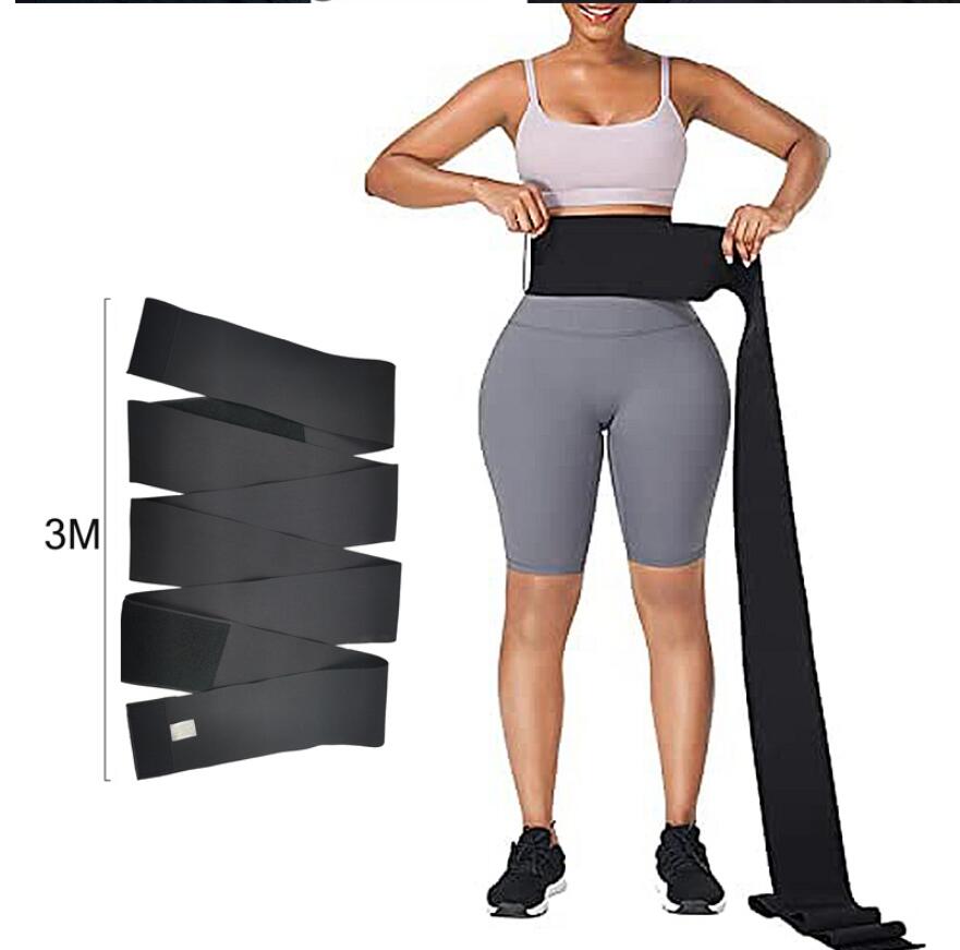 Postpartum Belly Band & Waist Trainer – Slimming Tummy Compression Wrap Belt