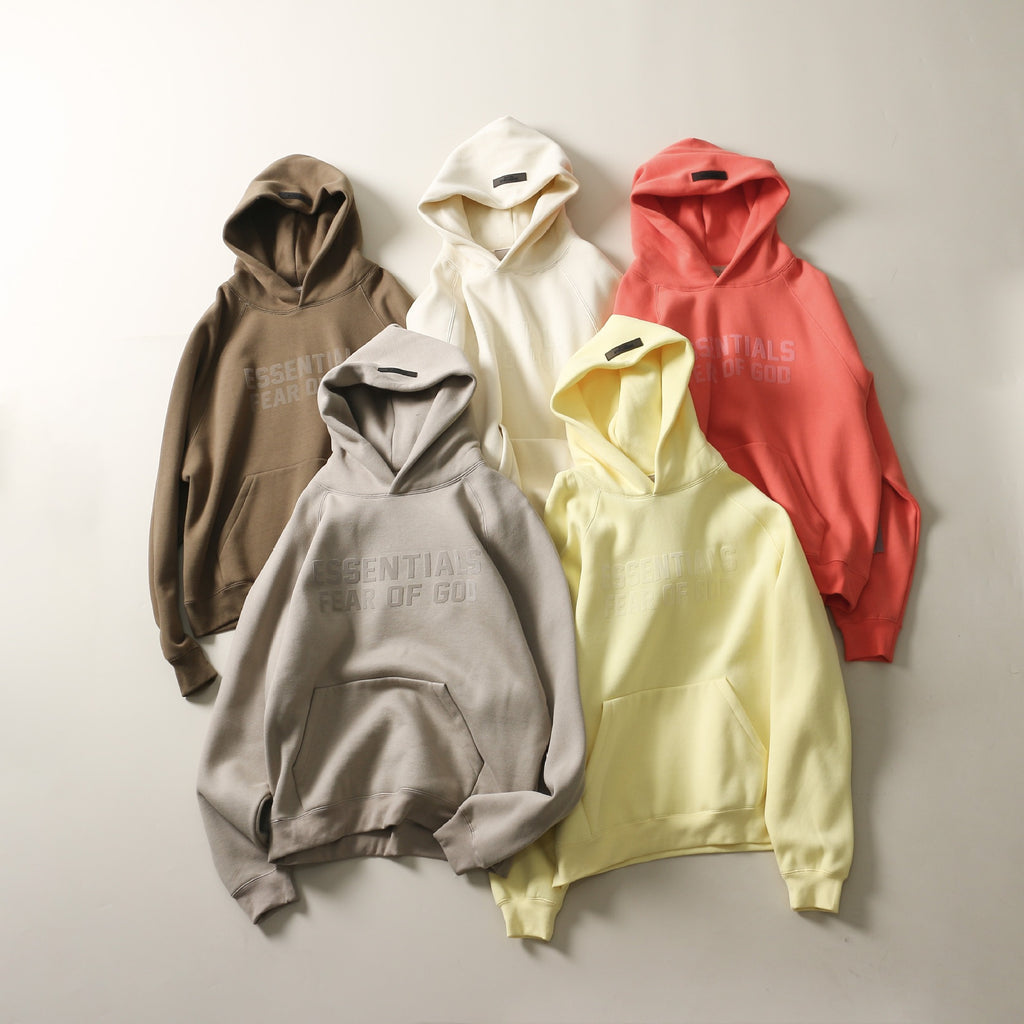 Double Row Flocked Letter Print Raglan Hoodie