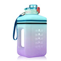 2.2L Heat-Resistant Frosted Gradient Sports Water Bottle – Fitness & Outdoor