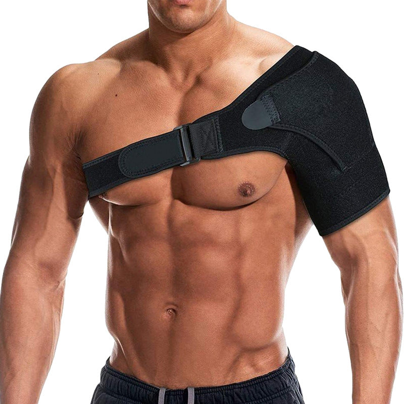 Adjustable Shoulder Brace & Compression Support – Anti-Strain Sports Protection