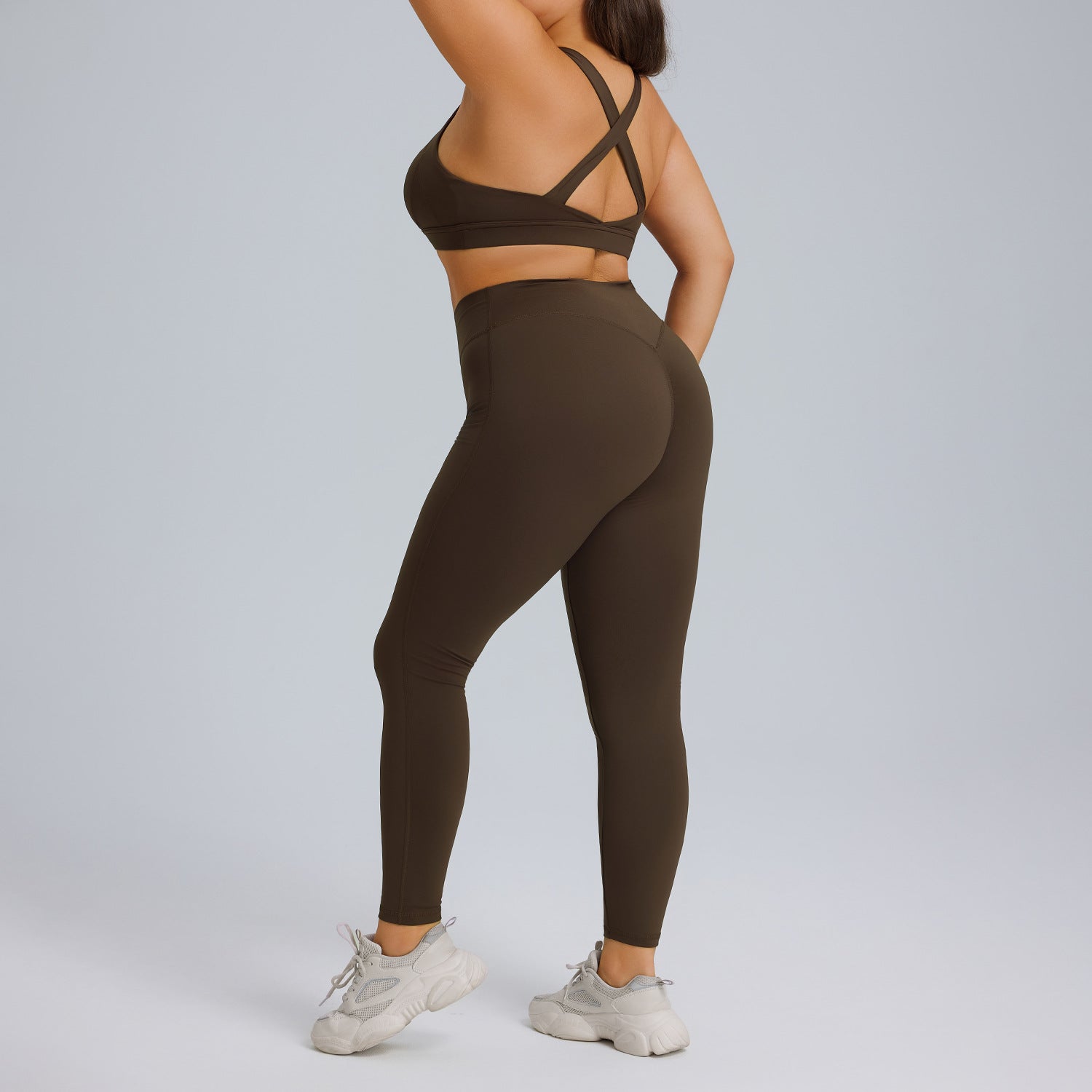 Women's Fitness Yoga Set — Sports Bra & Long Pants (Sold Separately or as a Set)