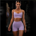 Women's Sling Sports Bra & Yoga Fitness Suit — 2-Piece Set