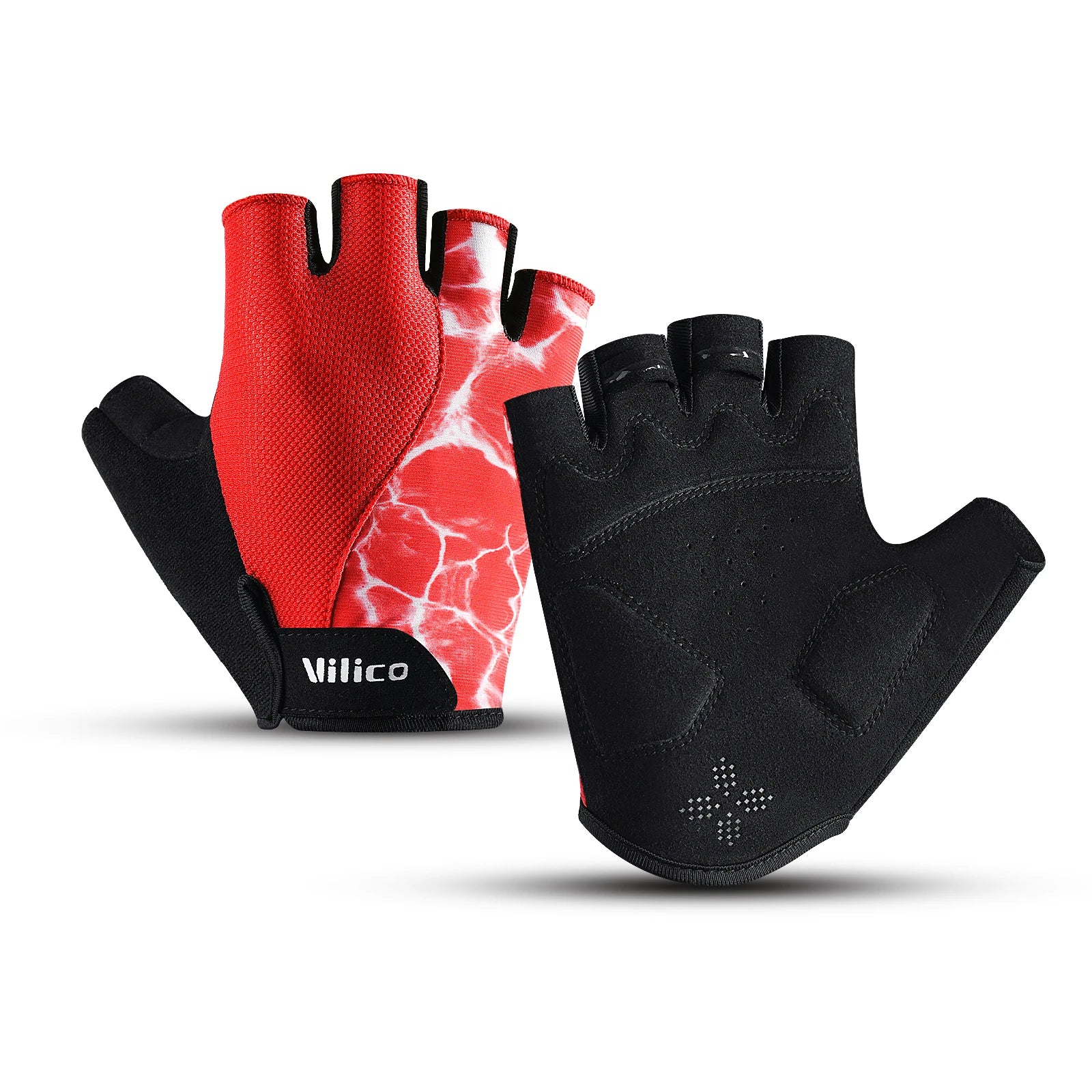 Half Finger Cycling & Fitness Gloves – Anti-Slip Shock-Absorbing Sports Gloves