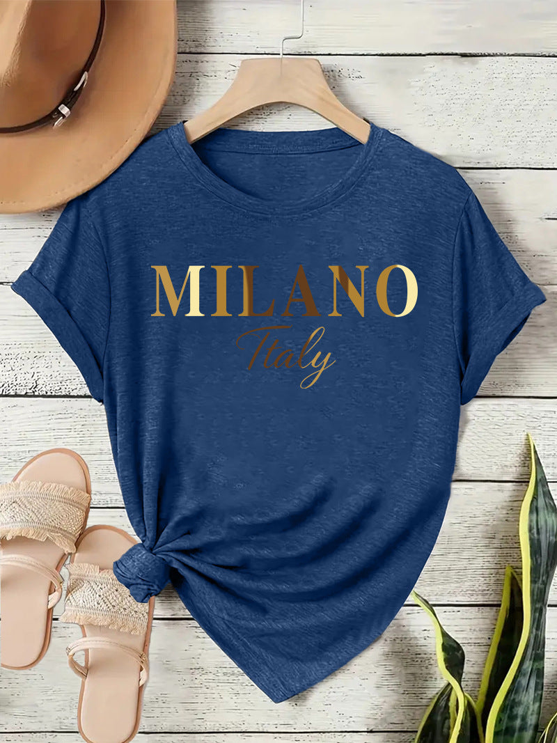 Women's Milano Print Short-Sleeve T-Shirt