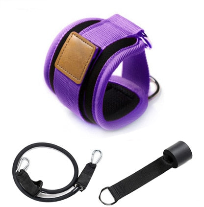 Resistance Bands with Ankle Straps – Booty, Leg & Thigh Training Set