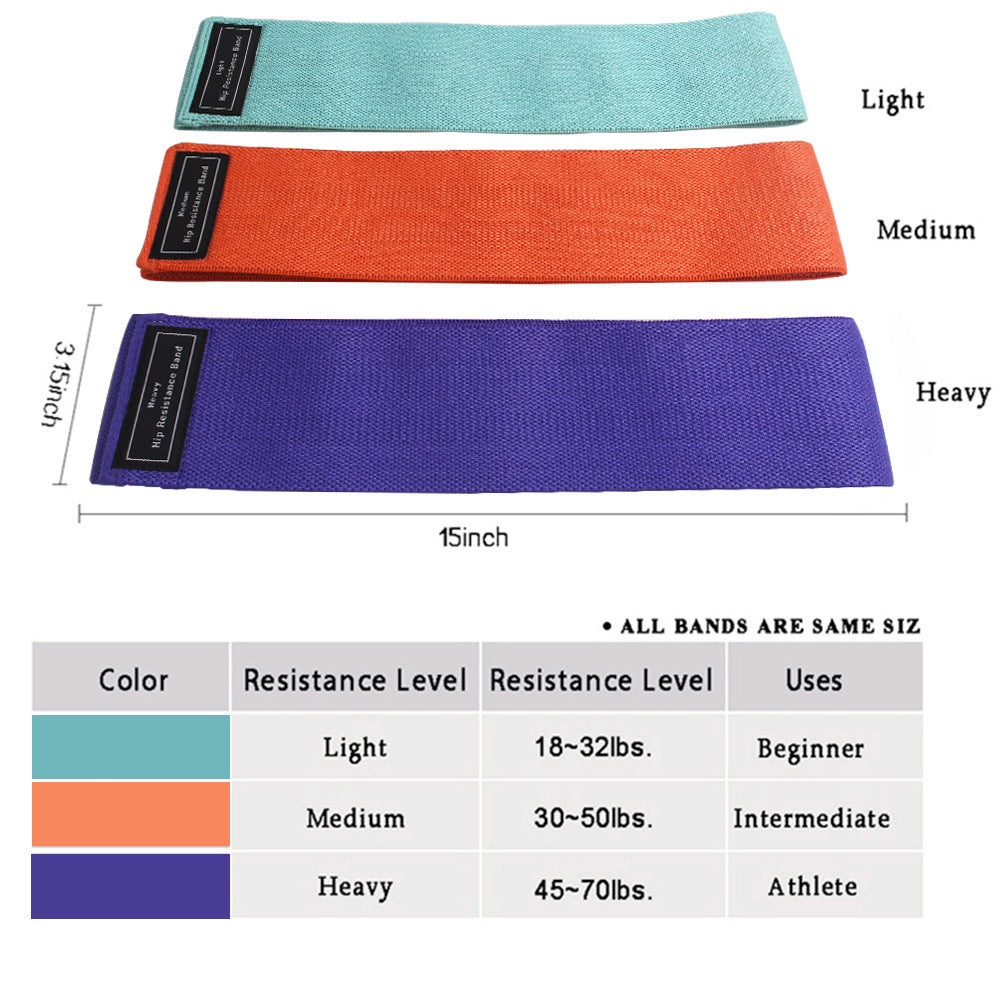 Hip Circle Squat & Yoga Resistance Belt