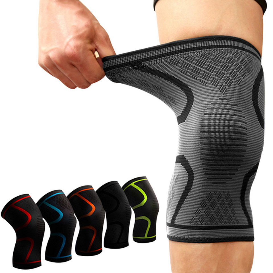 Compression Knee Pad Sleeve – Running, Cycling, Basketball & Volleyball Support