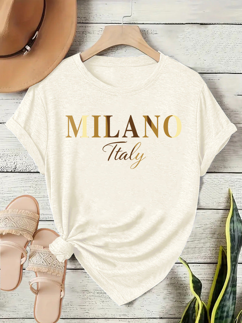 Women's Milano Print Short-Sleeve T-Shirt