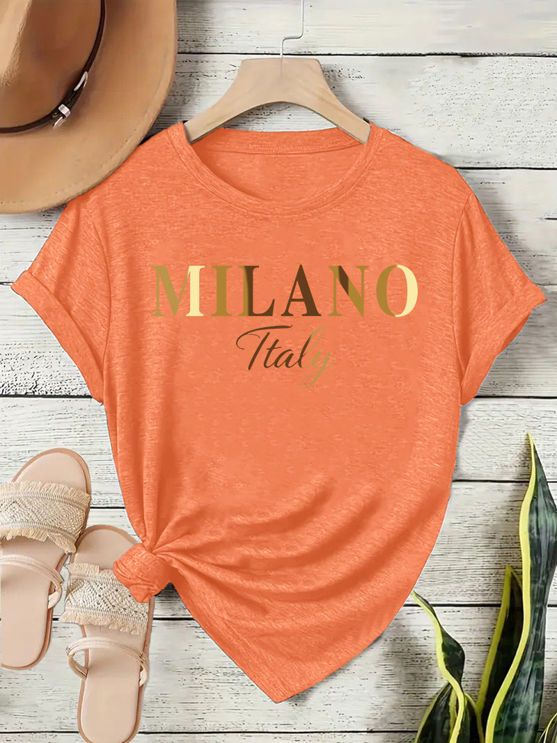 Women's Milano Print Short-Sleeve T-Shirt