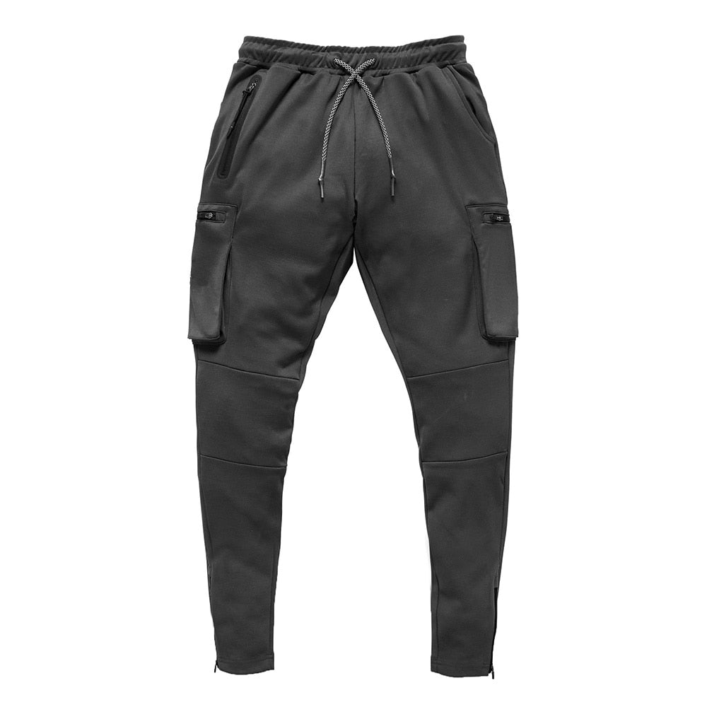 Men's Colour-Block Military Jogger Sweatpants