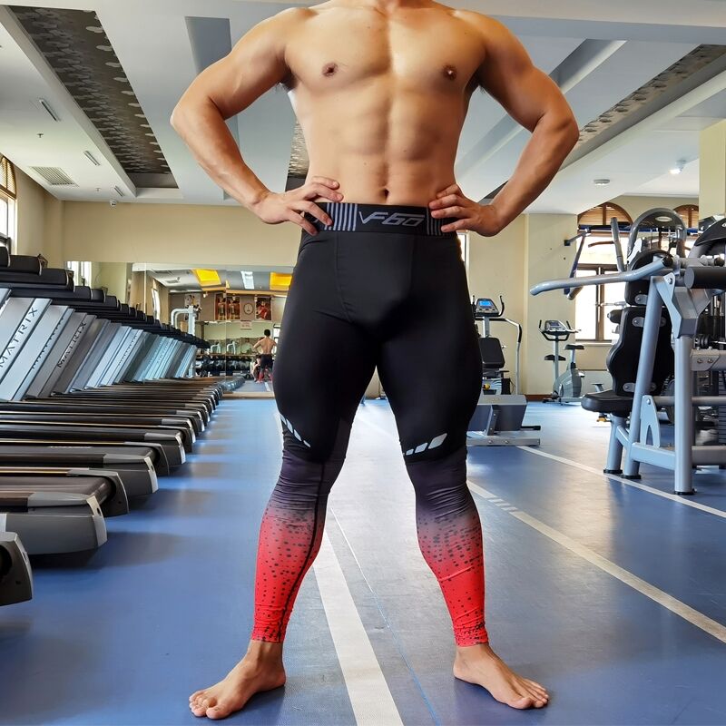 Men's Compression Gym Leggings Running Tights