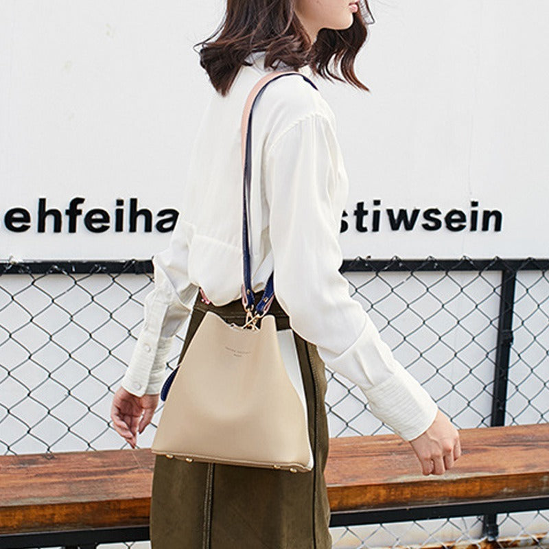 Large Capacity PU Leather Messenger Bag