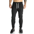 Men's Cotton Embroidered Pencil-Cut Fitness Sweatpants
