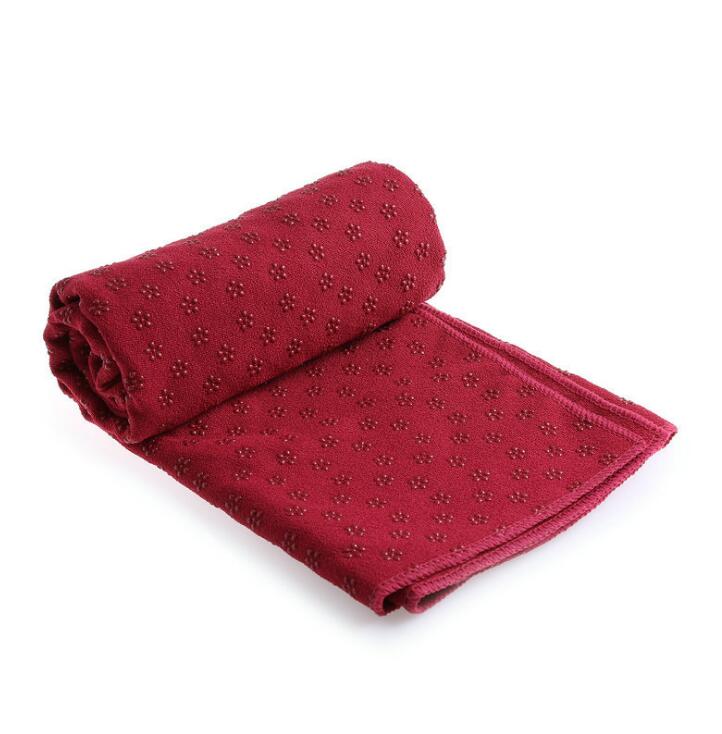 Non-Slip Yoga Mat Cover Towel – 183x63cm, 10 Colours