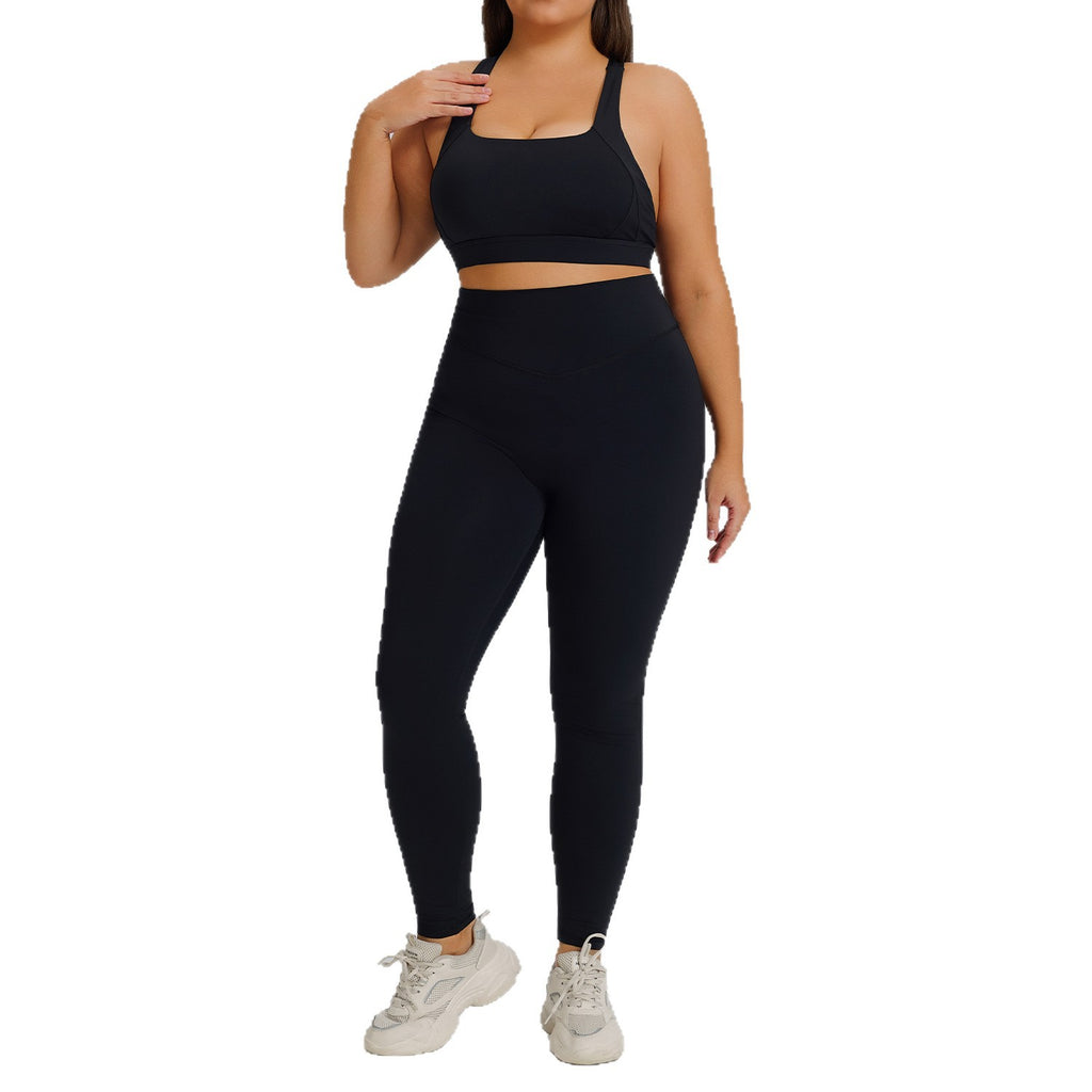 Women's Fitness Yoga Set — Sports Bra & Long Pants (Sold Separately or as a Set)