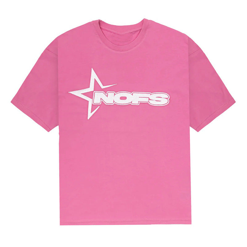 Men's Street Hip Hop Letter Print T-Shirt & Shorts Set