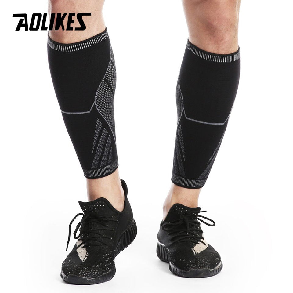 Compression Calf Sleeve – Basketball, Running & Cycling Leg Support